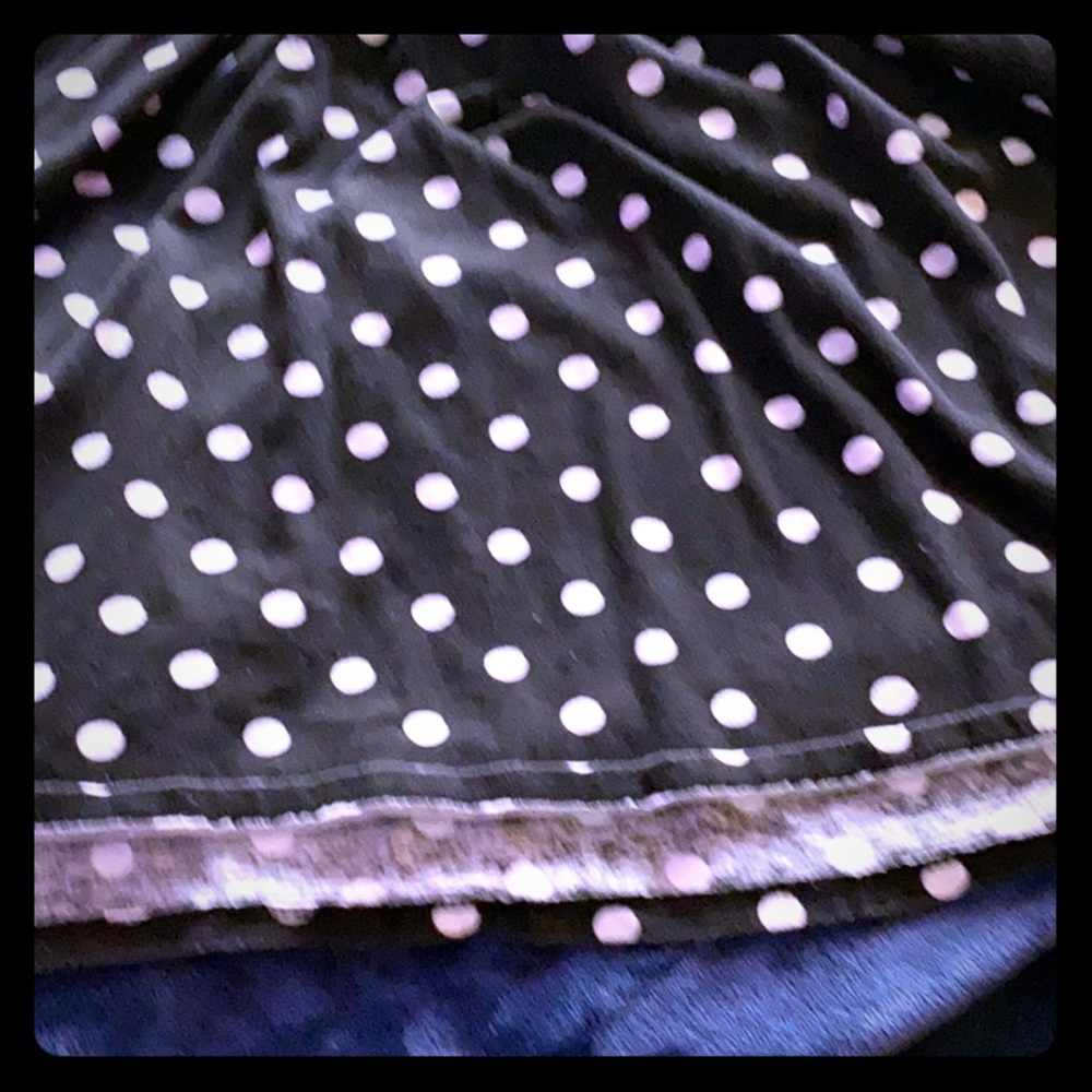 Polkadotted dress